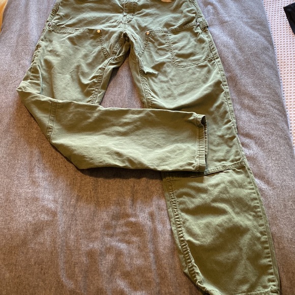 DevilDog Pants Devildog Dungarees Canvas Flex Military Green